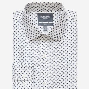 NWT Bonobos Limited Edition - Blue Dress Birds